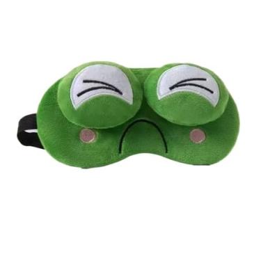 Imagem de MáScara De Dormir 3d Blackened Frog,Adequada Para Descanso E Viagens,Tamanho AjustáVel(Sapo Dormindo,2UNI)