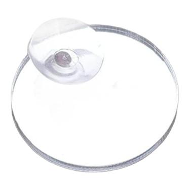 Imagem de Generic Espelho de treinamento para betta em acrílico com ventosa, ornamento decorativo para paisagismo e exercícios para peixes betta, 4cm