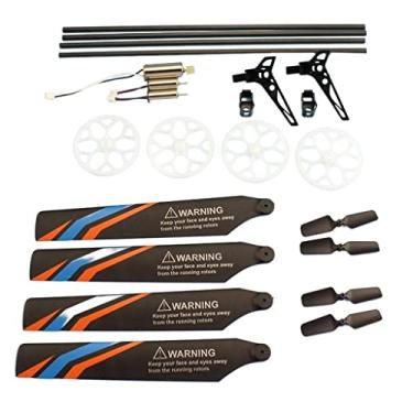 Imagem de Kit de acessórios de hélices de lâmina principal para helicóptero K127 WLToys
