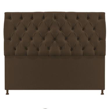 Imagem de Cabeceira Sofia 160 Cm Queen Size Suede Marrom