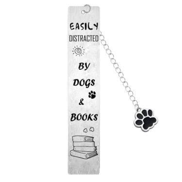 Imagem de Marcadores de livro para cães para leitura, presentes femininos, presentes para amantes de cães, presentes para amantes de livros, presentes para donos de cães, mães, pais, presentes para mulheres
