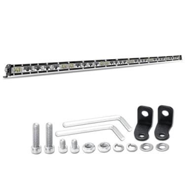 Imagem de Jumpdy Barra de luz LED de 38 polegadas fina com feixe combo de ponto de inundação offroad 180W 18000LM barra de LED de fileira única para caminhão, SUV, ATV, UTV