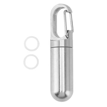 Imagem de Porta-chaves MUNEFE para tablet, porta-chaves com bolso para comprimidos, estojo portátil para tablet em aço inoxidável para viagens de acampamento ao ar livre (Média)
