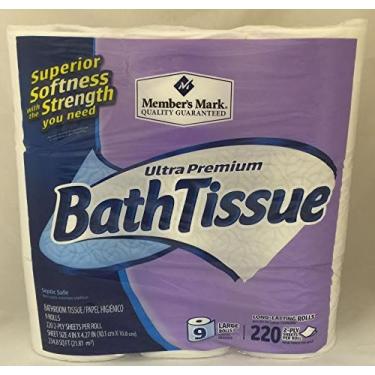 Imagem de Member's Mark Bath Tissue Ultra Premium 2-ply (9 Rolls)