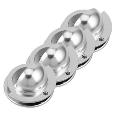 Imagem de ARTSEWPLY 4 peças de pratos de entrada de pebolim de mesa de futebol americano peças de reposição acessórios acessórios de reposição