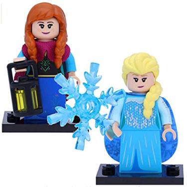 Imagem de LEGO 71024 Disney Series 2 Mini Figures: #9 Elsa and #10 Anna (Frozen)