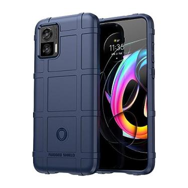 Imagem de IDEWEI Capa adequada para Moto Edge 30 Neo. Fibra de carbono refinada, anti-queda, anti-impressão digital, proteção total, capa para Moto Edge 30 Neo