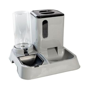 Imagem de Comedouro e Bebedouro Automático Premium(Cinza)