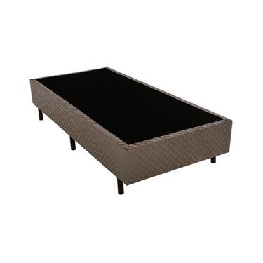 Imagem de Base Box para Colchão de Solteiro Biflex Ilhéus 39x88x188cm - Marrom