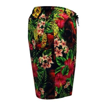 Imagem de Shorts Alkary Elástico Tropical Verde-Masculino