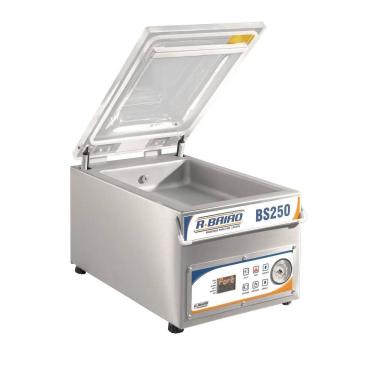 Imagem de Seladora a Vácuo de Câmara R. Baião 25cm 220V BS250