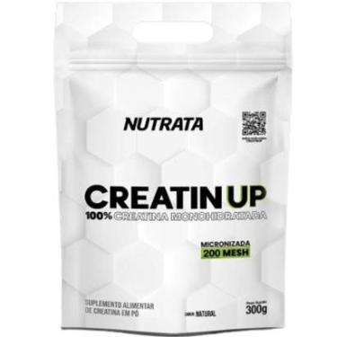 Imagem de Creatina 300g Refil Creatin Up Nutrata Refil Pura Micronizada-Unissex
