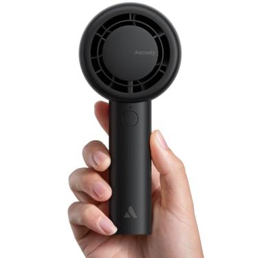 Imagem de Aecooly Ventilador portátil CloudFlow com dois canais de ar, máximo de 24 horas com 5 velocidades, recarregável por USB, mini ventilador de bolso pequeno alimentado por bateria pessoal para viagens,