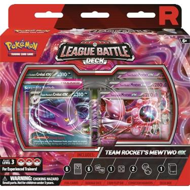 Imagem de Pokémon TCG: Team Rocket's Mewtwo ex League Battle Deck - Inglês