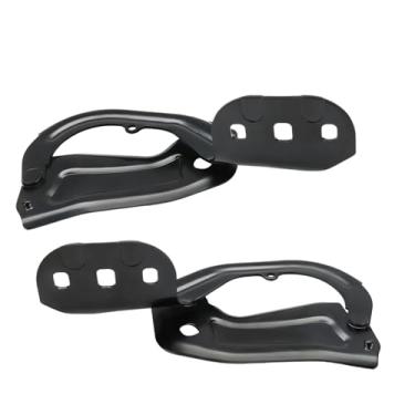 Imagem de JDMON Dobradiças do capô dianteiro e do passageiro compatíveis com Ford Escape 2013 2014 2015 2016, Focus 2012-2018, Lincoln MKC 2015-2017, substituição para CP9Z16796A, BM5Z16797A lado esquerdo e