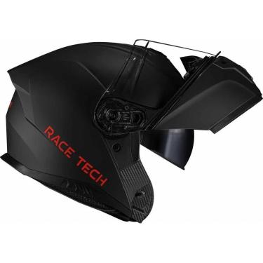Imagem de Capacete Articulado Race Tech Signal Monocolor Robocop Escamoteável-Unissex