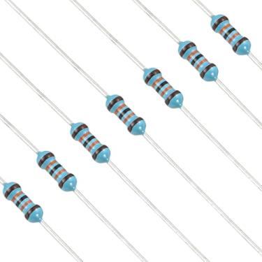 Imagem de YOKIVE Resistor de 100 unidades de 130K Ohm, 1/4W (0,25W) Resistor fixo de filme metálico, resistores de tolerância +/-1%, certificado ROHS