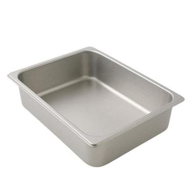 Imagem de Cuba em Aço Inox Gastronômica 1/2 Para Servir Buffets Rechauds Self Se