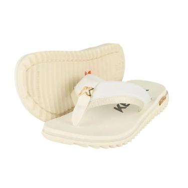 Imagem de Chinelo Kenner Kivah Colors Branco, 43, Branco