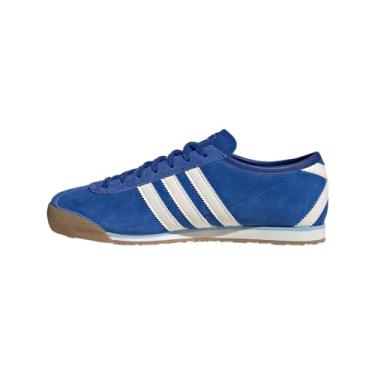 Imagem de adidas Tênis feminino Royblu/Crewht/Silvmt Italia Anos 70 W Team Royal BlueCream Branco/Prata, tamanho 36, Multi, 6.5 Wide