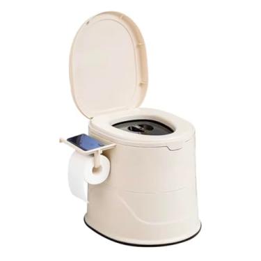 Imagem de Banheiro Químico Portátil, Sanitário Móvel para Idosos, Mulheres Grávidas e Adultos