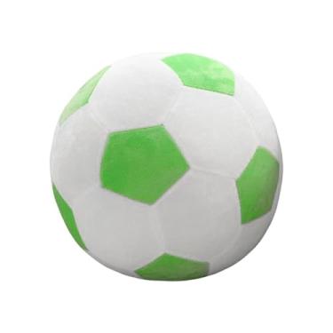 Imagem de Bolas de futebol de pelúcia, almofada de pelúcia com bola de futebol, bola de futebol macia para crianças, meninos, bebês, sofá, quarto, sala de estar