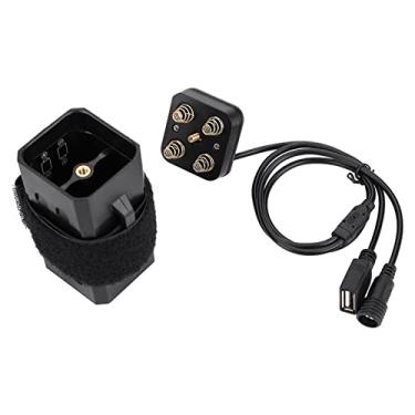 Imagem de Cryfokt Estojo de Bateria Durável à Prova D'água para Lâmpada de Bicicleta, para Baterias 4x18650, Carregamento de Telefone, Display de Energia, Adequado para Entusiastas de Bicicletas