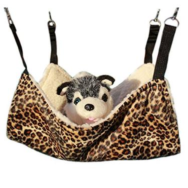 Imagem de Diyafas Rede de Gatos Cobertor para Gatinhos de Estimação Gaiola Cama Pendurada para Filhotes Rato Furão Coelho