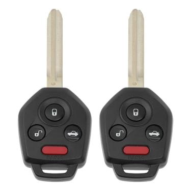 Imagem de X AUTOHAUX CWTWB1U811 315 MHz Controle remoto de entrada sem chave de substituição para Subaru Impreza 2012-2017 para Subaru Legacy Outback 15-17 2 peças