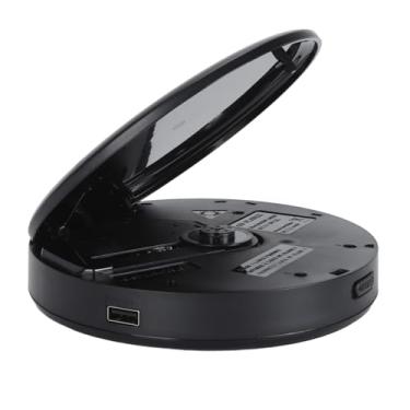 Imagem de Asixxsix Leitor de CD, Leitor de CD portátil recarregável com Bluetooth, altifalante incorporado, função anti-salto e memória de reprodução, de de secretária