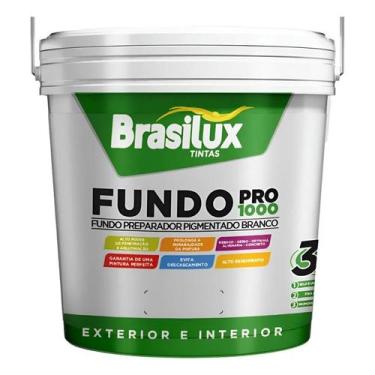Imagem de Fundo Preparador De Paredes Concreto 3 Em 1 Base Água 3,6l Branco - BR