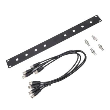 Imagem de VBESTLIFE Kit de Montagem Em Rack de Antena de Montagem Frontal, Kit de Em Rack de Antena de Cabo BNC de Painel 1U de 50 Cm para Sistemas Sem Fio SLX SLX2