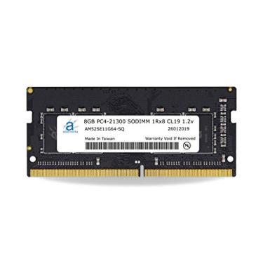 Imagem de Atualização de laptop Adamanta 8GB (1x8GB) compatível com Dell Alienware, G-Series, Inspiron, Latitude, Optiplex, Precision, Vostro & XPS DDR4 2666Mhz PC4-21300 SODIMM 1Rx8 CL19 1.2v P/N: SNPHYXPXC/8G