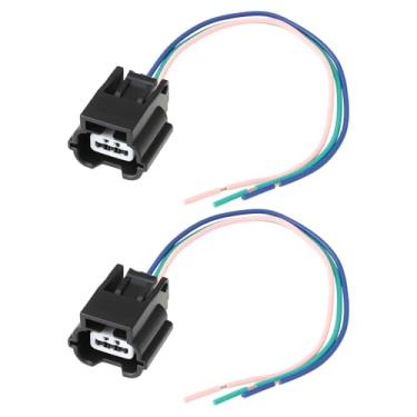 Imagem de Briny River Conector de sensor de distância de estacionamento de 2 pinos de 3 pinos 7283-8852-30 28438-5ZA5B compatível com Nissan Murano 2019-2023 15 cm