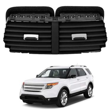 Imagem de HocvrlX Painel AC Center Dash Vent Air Louver compatível com Ford Explorer Police Interceptor Utility Base 2011 2012 2013 2014 2015 BB5319C681A