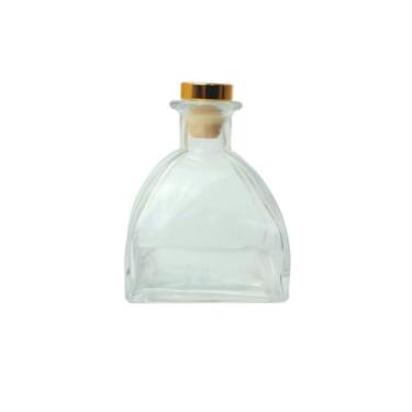 Imagem de Kit Frasco Para Difusor 350ml Com Tampa Rolha 5 a 15 Unidades(15,Transparente)