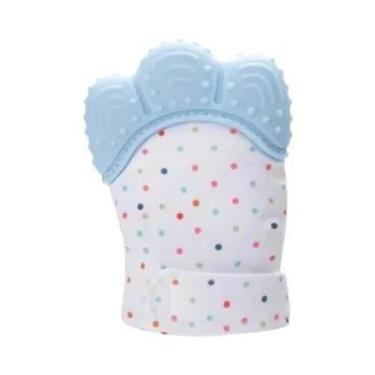 Imagem de Luvas De Silicone Para Bebês, Brinquedo Anti-Mordida De Grau Alimentíc