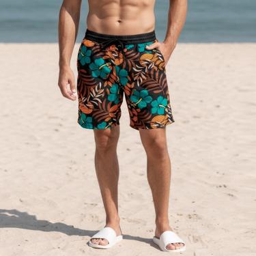 Imagem de Bermuda Praia Tactel Elastano Premium Short Mauricinho-Masculino
