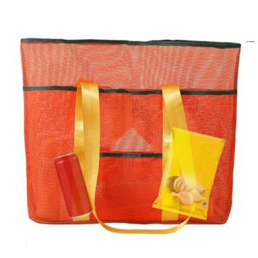 Imagem de Saco de Rede de Praia - Organizador para Roupa de Banho | Saco para Piscina,Para Viagens em Familia Ginásio Aulas de Natação Férias de Verão Eventos ao Ar Livre Passeio de Parque Aquático