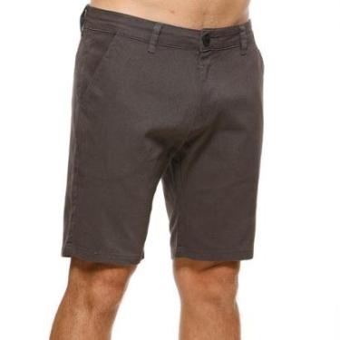 Imagem de Bermuda Sarja Masculina Passeio Ziper e Botão-Masculino