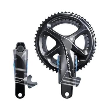 Imagem de Película Protetora De Fibra De Carbono Para Pedivela De Bicicleta De E