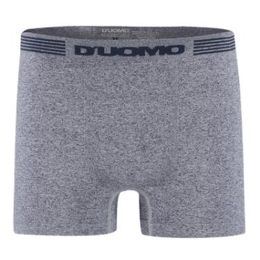 Imagem de CUECA BOXER DUOMO MICROFIBRA SEM COSTURA  - DM1002 MESCLA PRETO - GG