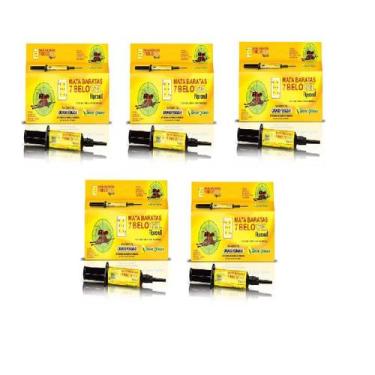 Imagem de Mata Baratas 7 Belo Gel Seringa 10g - Kit 5 Embalagens