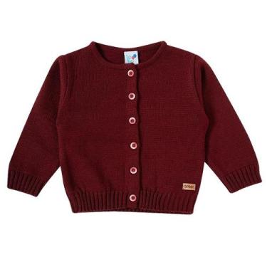 Imagem de Blusão Tricot Bebê Infantil P M G GG Tamanho 1 ao 10 Menina e Menino -