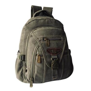 Imagem de Mochila Bolsa Masculina Resistente Aguenta Peso Livros Escolar Trabalh