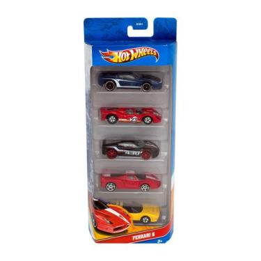 Imagem de Brinquedo Carro Hot Wheels Sortidos com 5 unidades - Mattel, 5 unidade