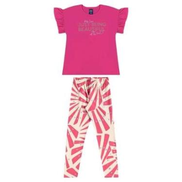 Imagem de Conjunto Blusa e Legging Estampada Bee Loop-Feminino