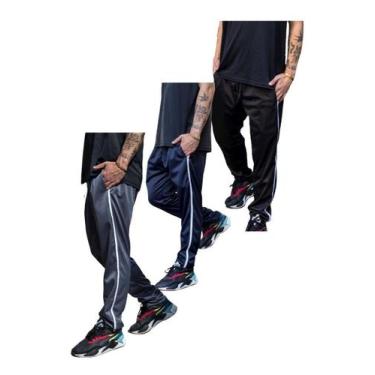 Imagem de Kit 3 Calças Tecido Forrado Modelo Slim Skinny Esportiva 082 - J94 Con