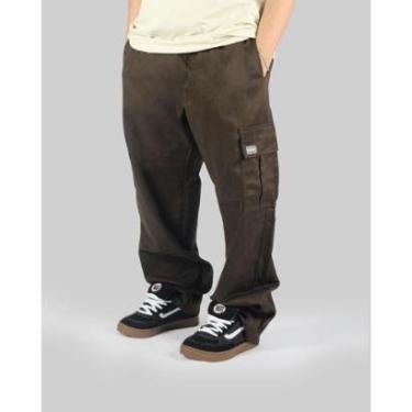 Imagem de Calça DR7 Street Cargo New Classic - Marrom-Unissex