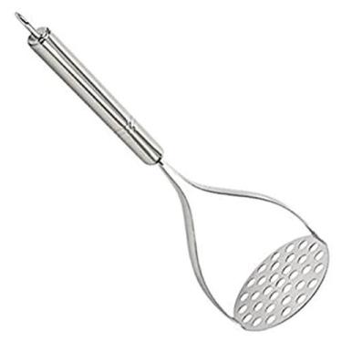 Imagem de Amassador Espremedor De Batatas Purê Inox Cabo Reforçado - Rio Tijucas